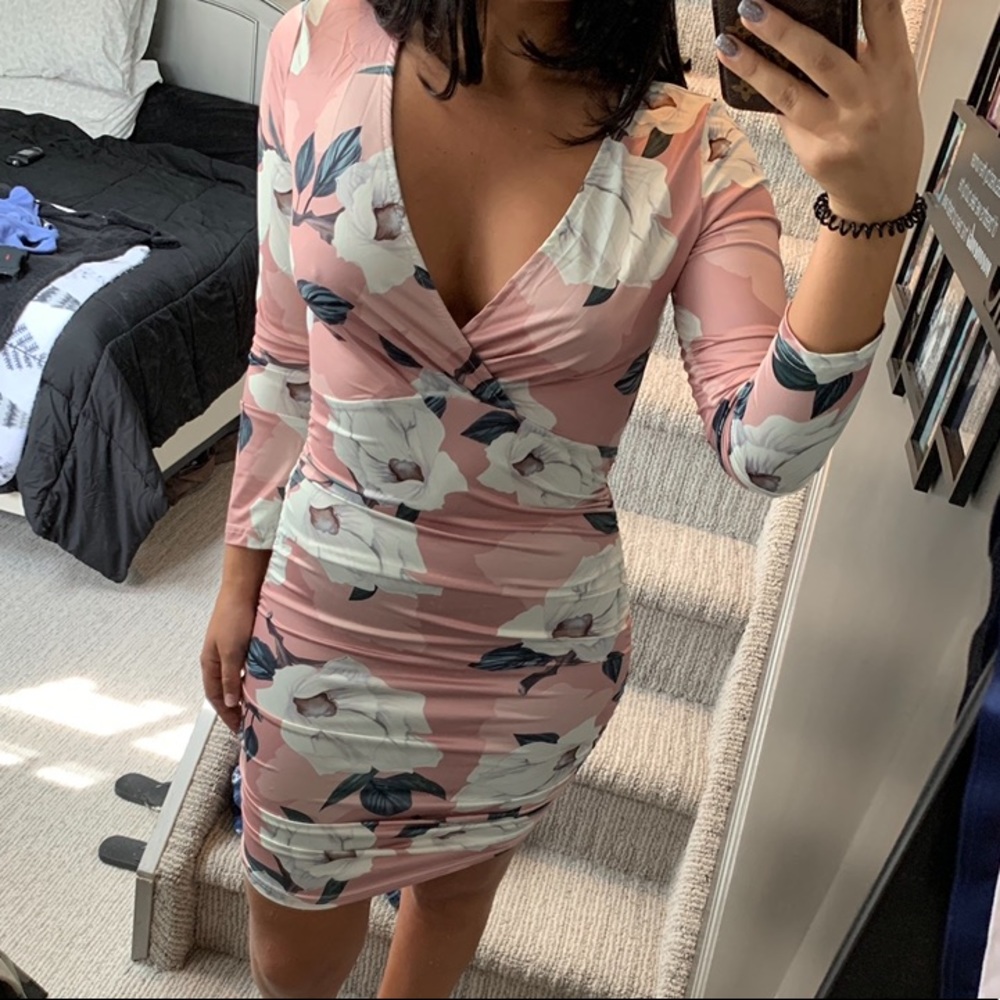Floral midi dress